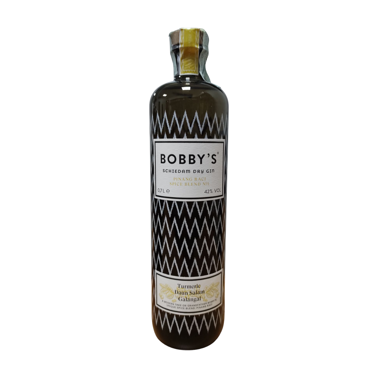 Gin Dry Bobby's Schiedam (Etichetta Trasparente)